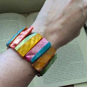 Colorful Shell Bracelet